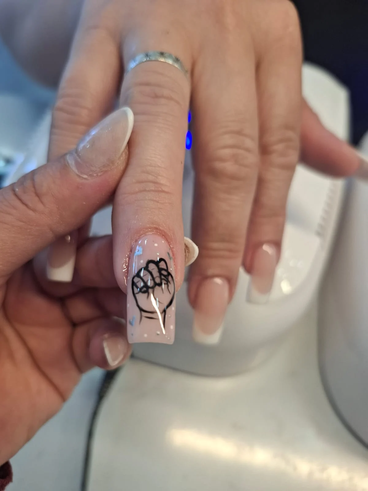 Flores nails