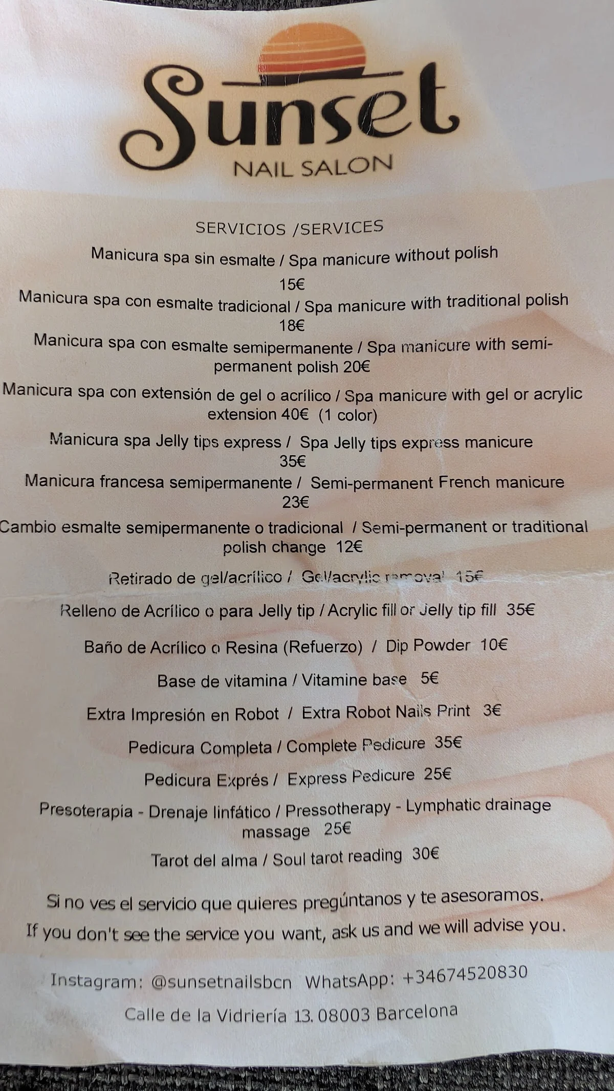 Sunset Nail Salon Barcelona - 6